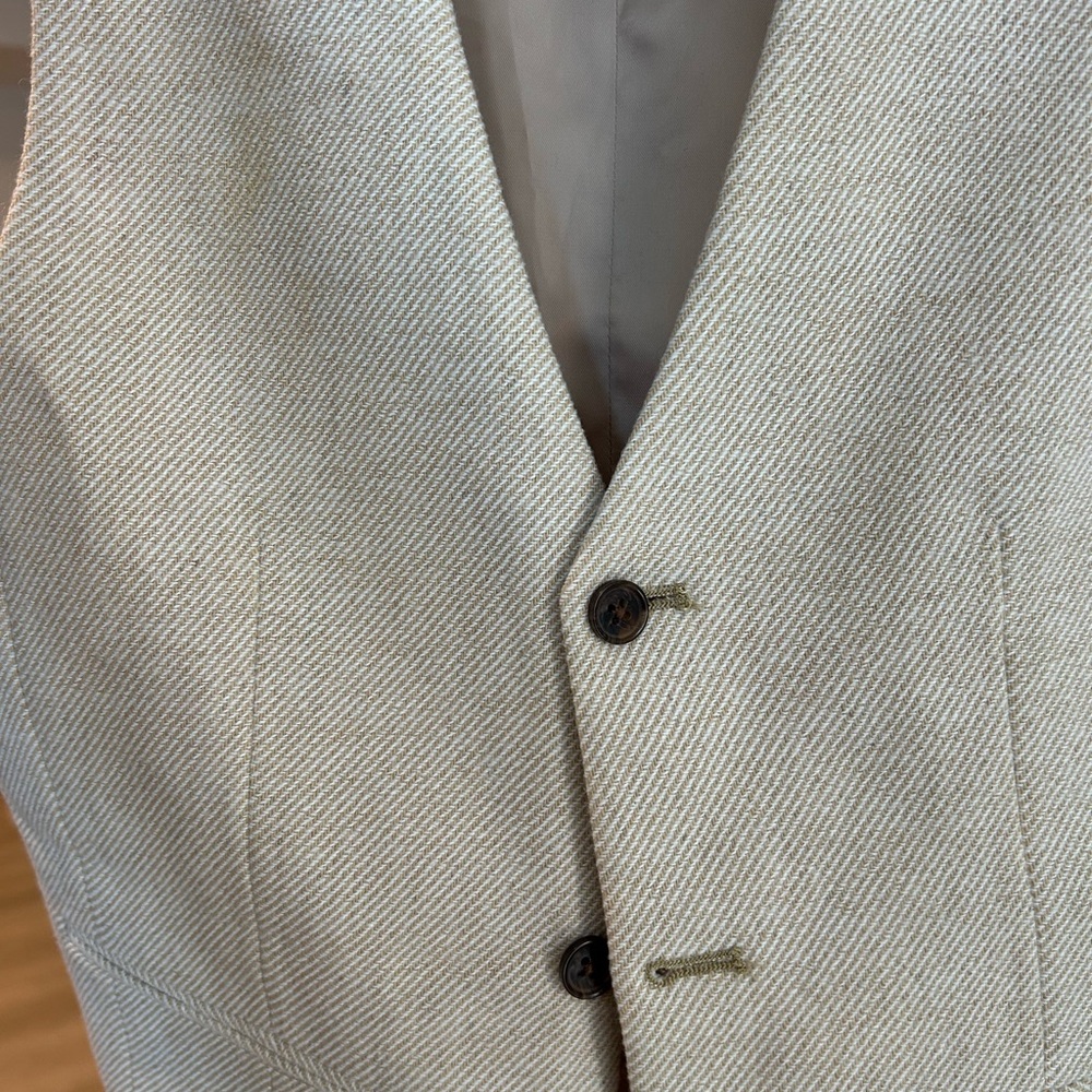 ASOS Tan/Cream Vest - Picture 5 of 5